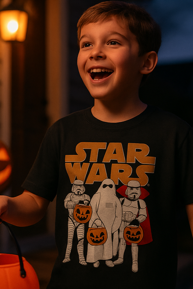 Boy's Star Wars Trick or Treat T-Shirt